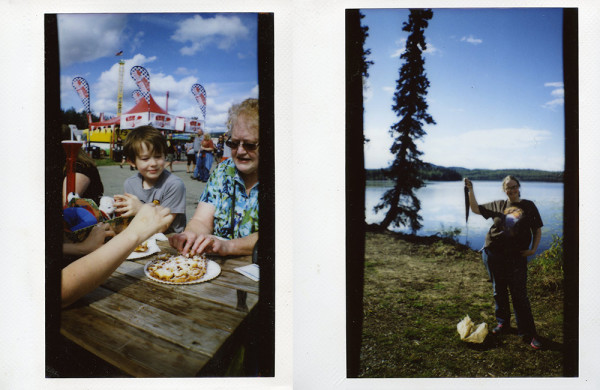Tanana Valley Fair with Grandma, Fishing at Birch Lake - both August 2014